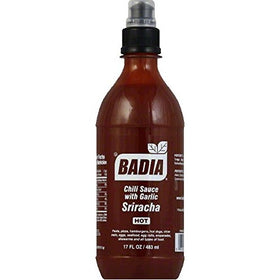 BADIA SAUCE CHILI SRIRACHA, 17 OZ pack of 6