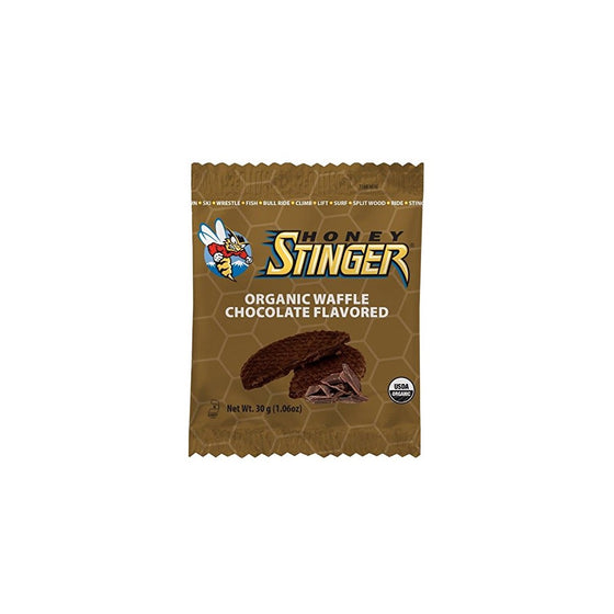 Honey Stinger Organic Waffle, Chocolate, 1.06 Ounce (Pack Of 16)