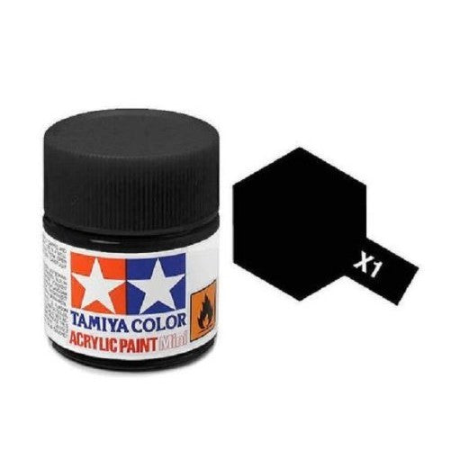 Tamiya Models X-1 Mini Acrylic Paint, Black