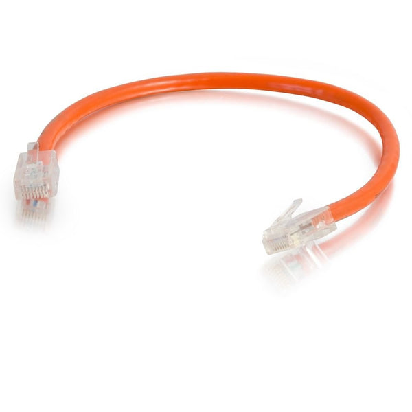 C2G/Cables to Go 00577 Cat5E Non-Booted Unshielded (UTP) Network Patch Cable, Orange (15 Feet/4.57 Meters)