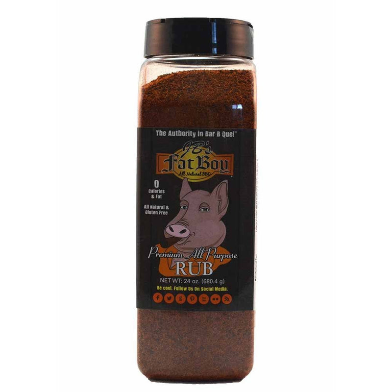 JB's Fat Boy Premium All Purpose Rub, 24 Ounce