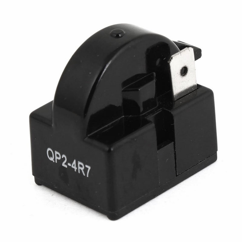 Uxcell a14030700ux0936 4.7 Ohm 1 Pin Refrigerator PTC Starter Relay Black