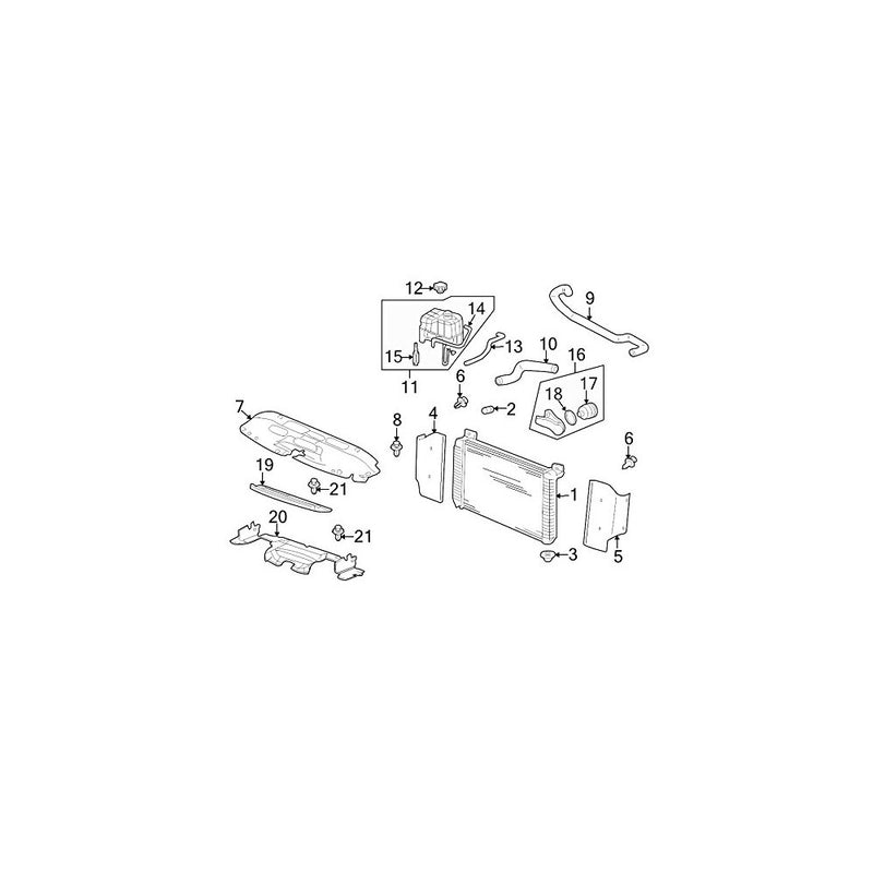15187923 BAFFLE 1.272