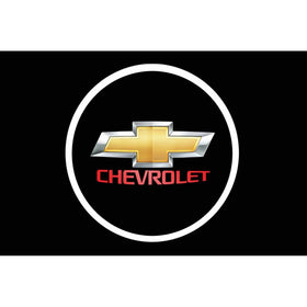 Chevy Chevrolet red Ghost Door Logo Projector Shadow Puddle Laser Led Lights 7w (Qty 2)