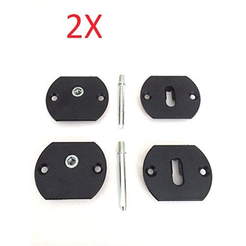 ProFurnitureParts- 3pc Sofa Pin Style Furniture Connector 2 Pack