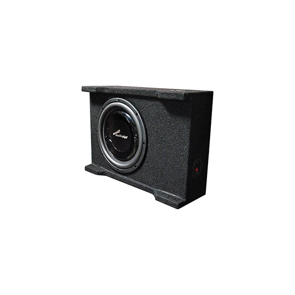 Audiopipe single 10" Shallow Mount Downfire Loaded Enclosure 400 Watts