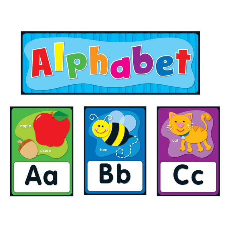 Carson Dellosa Alphabet Bulletin Board Set (119004)