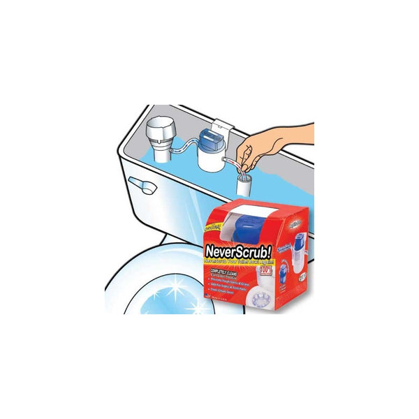 NeverScrub Automatic Toilet Cleaning System by NeverSrcub