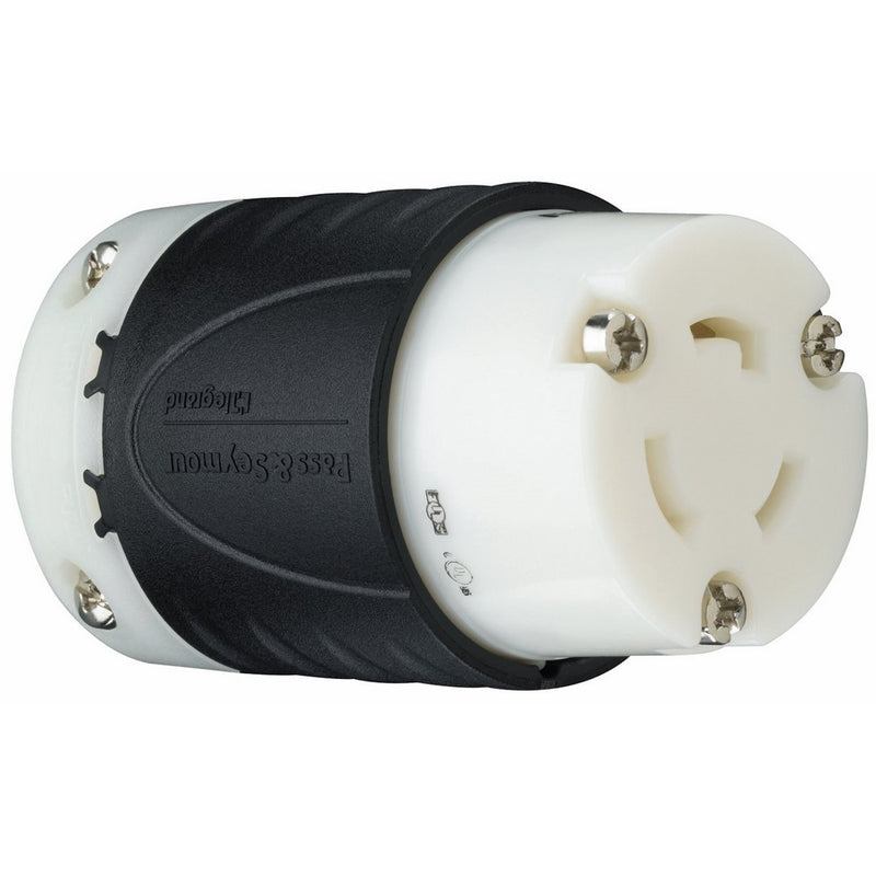 Legrand-Pass & Seymour L520CCCV3 Industrial Specification Grade Turn Lock Connector 20-Amp 125-volt Two Pole 3 Wire