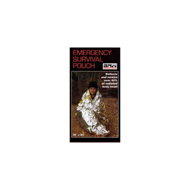 Emergency Mylar Survival Sleeping Bags - Pack of 4 Bags. SSB-4