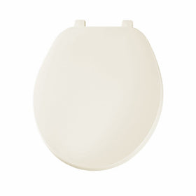 Bemis 70006 Economy Plastic Round Toilet Seat, Bone