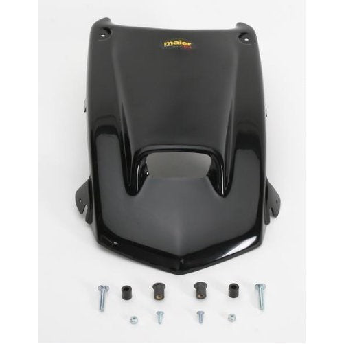 Maier USA Mfg Scooped Race Hood - Black , Color: Black