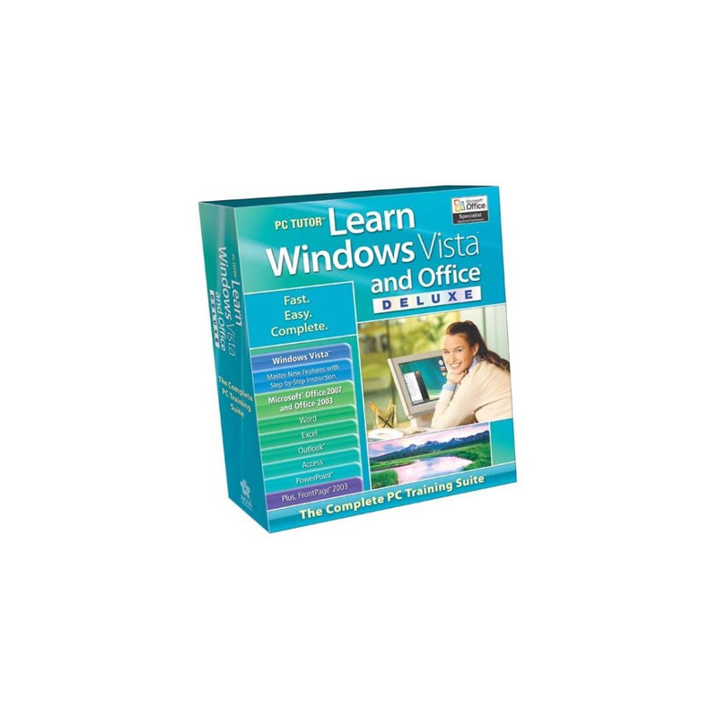 Pc Tutor Learn Windows Vista & Office 2007 - Deluxe