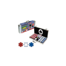 Trademark Poker Maverick 300 Dice Style Poker Chip Set