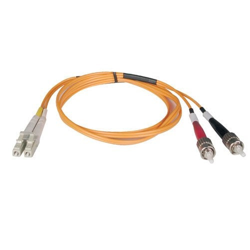 Tripp Lite Duplex Multimode 62.5/125 Fiber Patch Cable (LC/ST), 10M (33-ft.)(N318-10M)