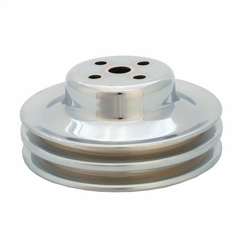 Spectre Performance 4494 Chrome Double Belt Water Pump Pulley for Ford 289