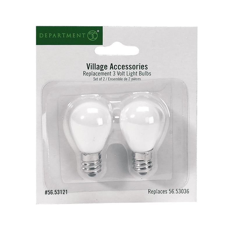 Department 56 Accessories for Villages Replacement 3-Volt Light Bulb