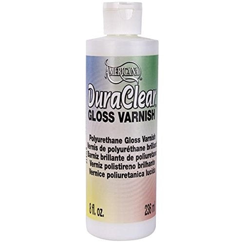 DecoArt DS19-9 American DuraClear Varnishes, 8-Ounce, DuraClear Gloss Varnish