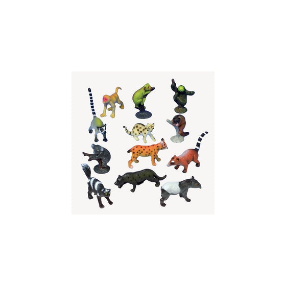 Assorted Rain Forest Animal Figures