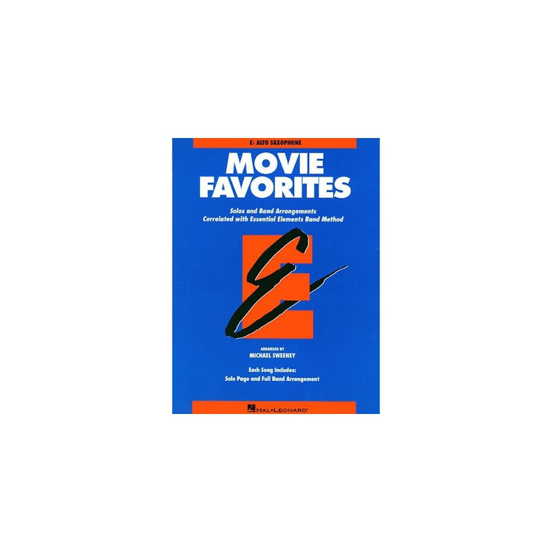 Hal Leonard Movie Favorites Alto Saxophone