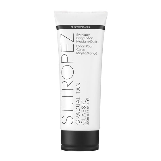 St. Tropez Gradual Tan Everyday Body Moisturizer, Medium/Dark, 6.7 fl. oz.