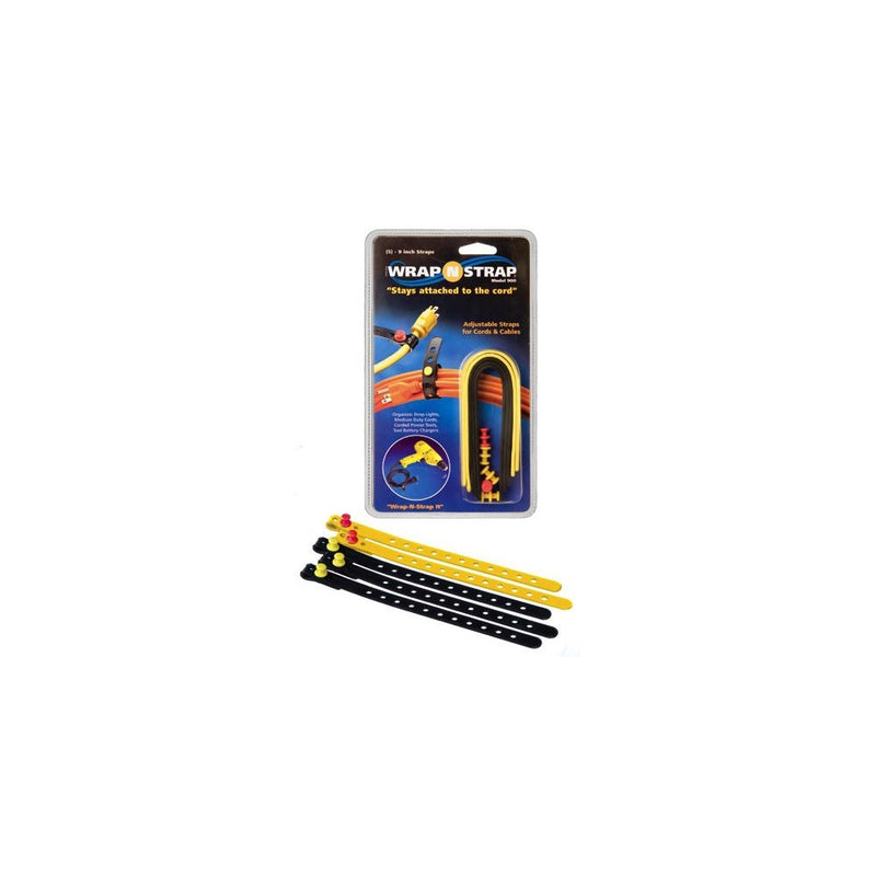 Wrap N Strap 9" Adjustable Straps for Cords and Cables