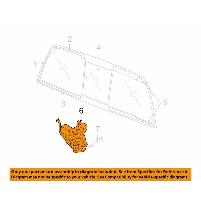 Mopar 5179975AA New Window Motor
