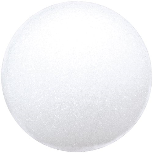 Floracraft BA4/3SHTStyrofoam Balls Craft Supplies, 4-Inch, White, 3-Pack