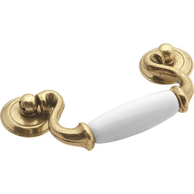 Hickory Hardware P8051-LP 3-Inch Tranquility Bail Cabinet Pull, Lancaster Hand Polished