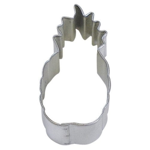 R&M Pineapple 3" Cookie Cutter in Durable, Economical, Tinplated Steel