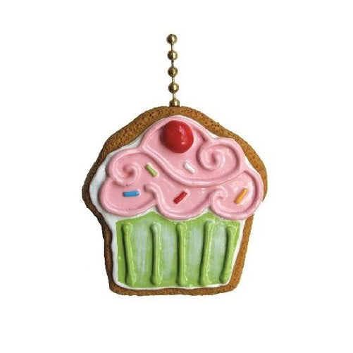 Cupcake Cookie Bakery Sweet Shop Ceiling Fan Light Pull