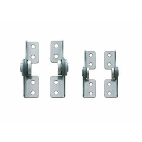 Friction Hinge, 430 Stainless Steel, 1" Leaf Height, 2-5/8" Open Width, 26.5 lbs/in Torque, Right Hand (Pack of 1)
