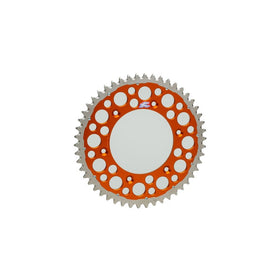 Renthal 2240-520-48GPOR Twinring Orange 48-Tooth Chain Wheel
