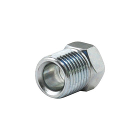 Allstar Performance ALL50116 1/4" Zinc Plated Inverted Flare Nut, (Set of 10)