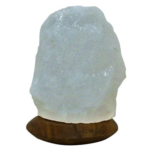 Himalayan Salt Lamp, White, 8 Inch