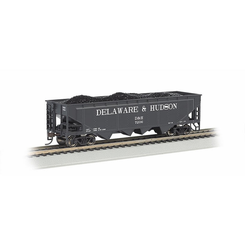 Bachmann Industries HO Scale Delaware and Hudson 40' Quad Hopper