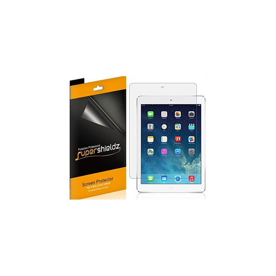 [3-Pack] Supershieldz- Anti-Glare & Anti-Fingerprint Matte Screen Protector for Apple iPad Air 2 & iPad Air Lifetime Replacements Warranty- Retail Packaging