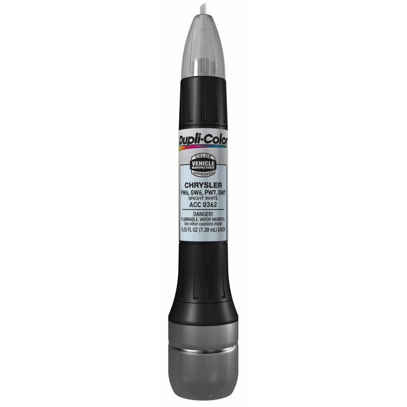 Dupli-Color ACC0362 Bright White Chrysler Exact-Match Scratch Fix All-in-1 Touch-Up Paint
