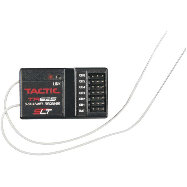 Tactic TR625 SLT 2.4GHz 6Ch Rx with Twin Antennas