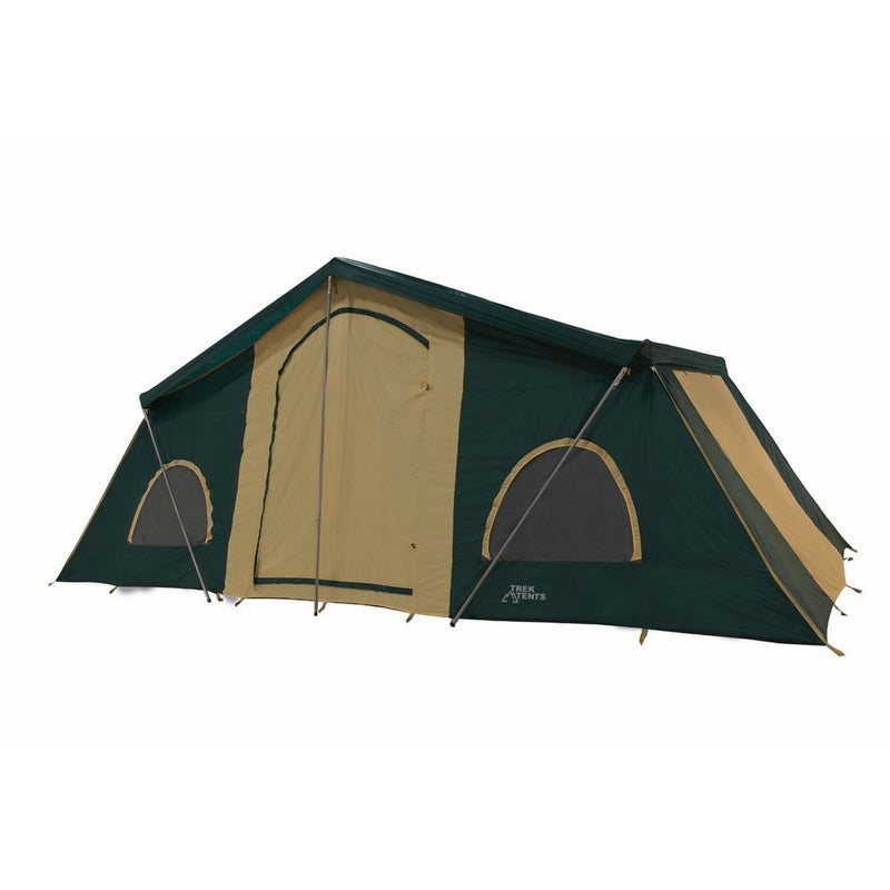 Trek Tents 249 3-Room Cabin Tent, 10 x 20-Feet, Purple/Tan
