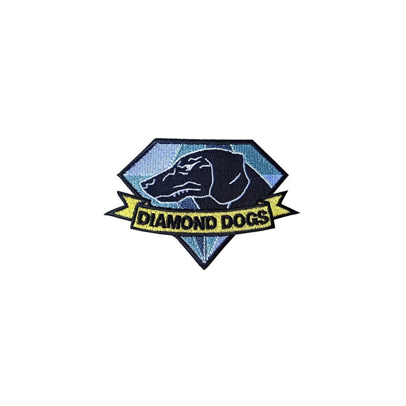1 X Diamond Dogs Metal Gear Solid Big Boss Snake MGS Iron on Patch