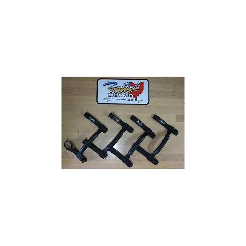 New 2 Sets Jeep Wrangler Mopar Roll Bar Grab Handles OEM