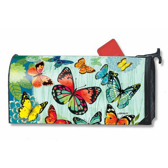 MailWraps Butterfly Flight Mailbox Cover #01093