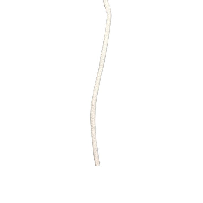 Polyresin Flower Garden Stake with Cutout Design, White