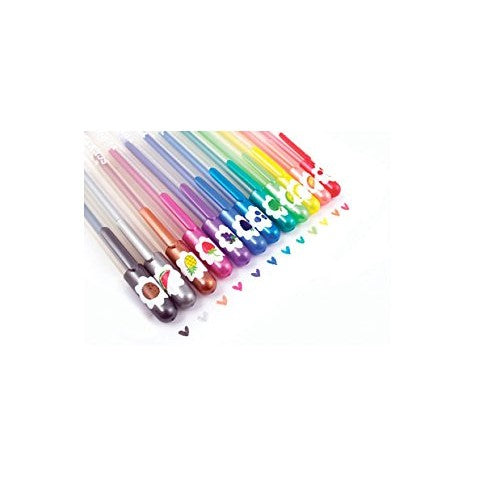OOLY, Yummy Yummy Scented Glitter Gel Pens (132-14), Set of 12