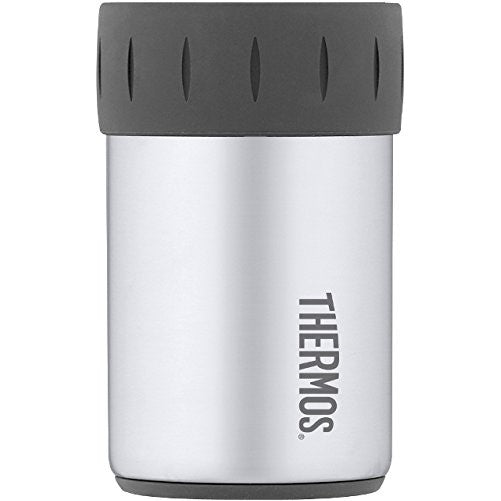 Thermos Stainless Steel Beverage Can Insulator for 12 Ounce Can