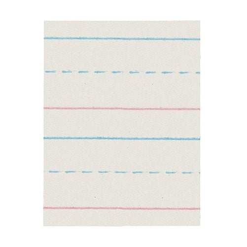 Everett Pad & Paper Broken Midline Writing Paper, Grade K-1, 5/8" x 5/16" x 5/16", LW