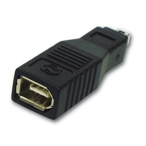 C2G/Cables to Go 27028 - Firewire 6-Pin Female 4-Pin Male Adapter