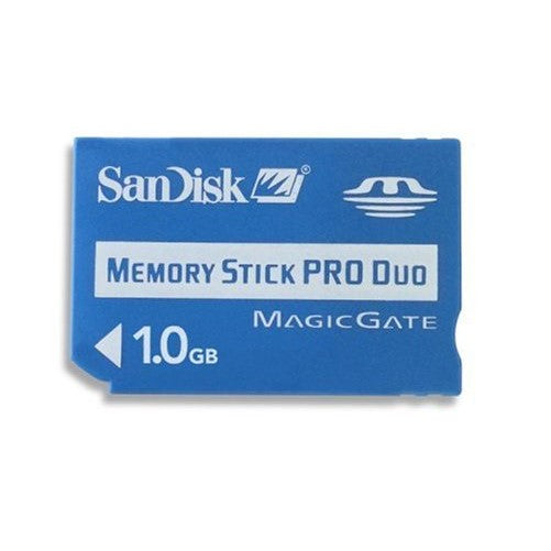 SanDisk 1 GB Memory Stick Pro Duo (SDMSPD-1024-A11) - Bulk Package