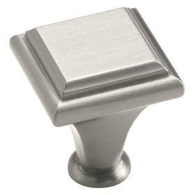 Amerock BP26131-G10 Manor Knob 1-Inch Diameter, Satin Nickel